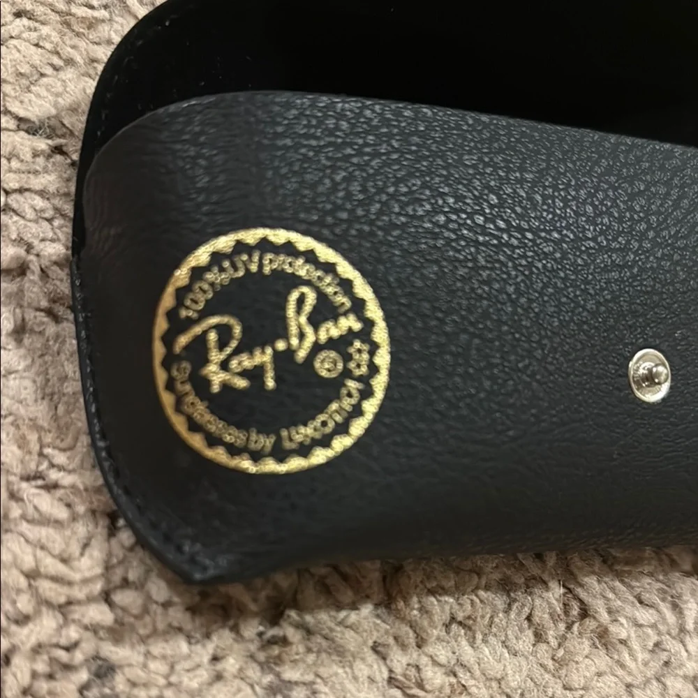 Ray-Ban Black Textured Sunglasses Case ONLY